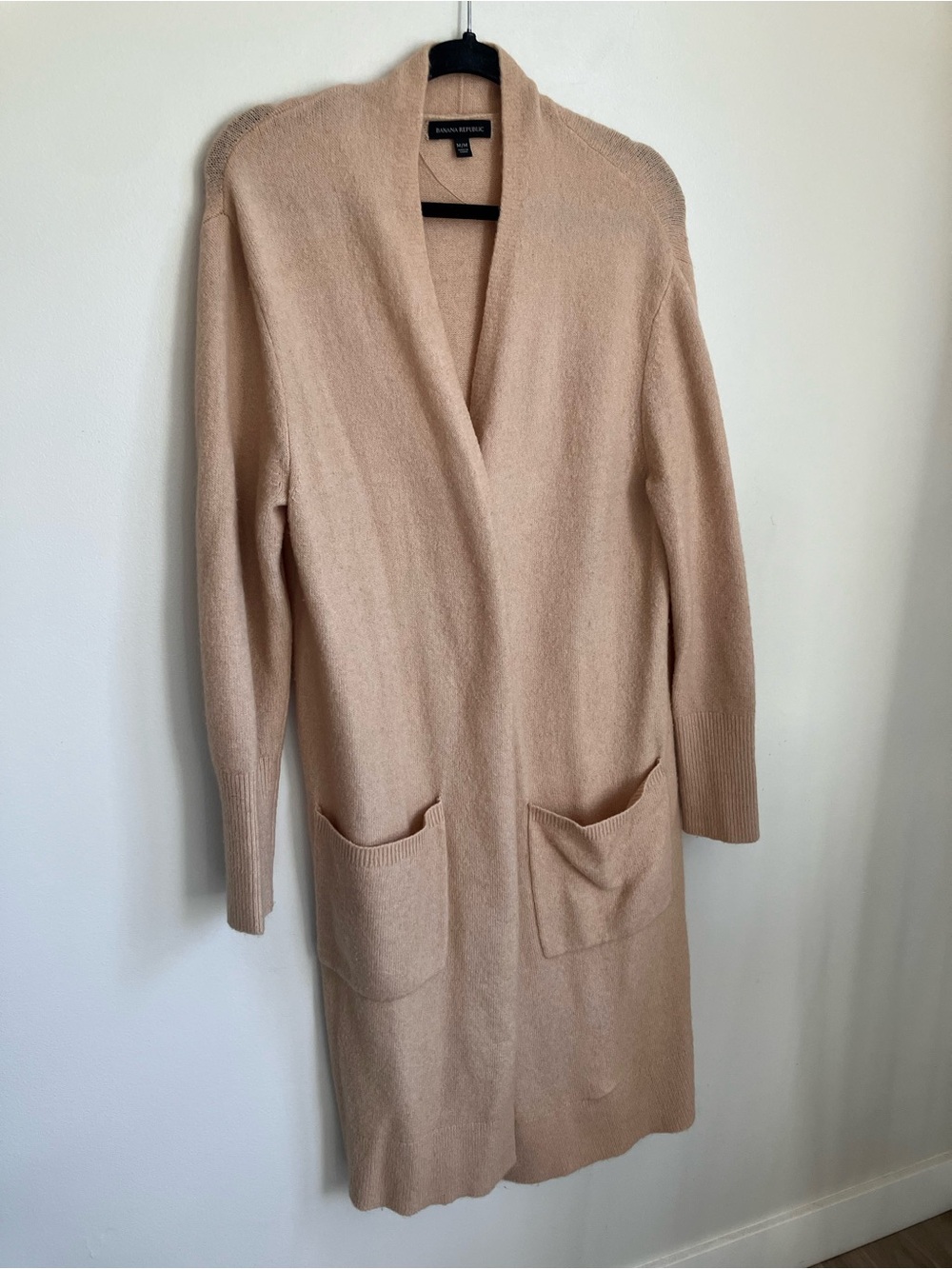 Banana Republic Wool Blend Maxi Cardigan